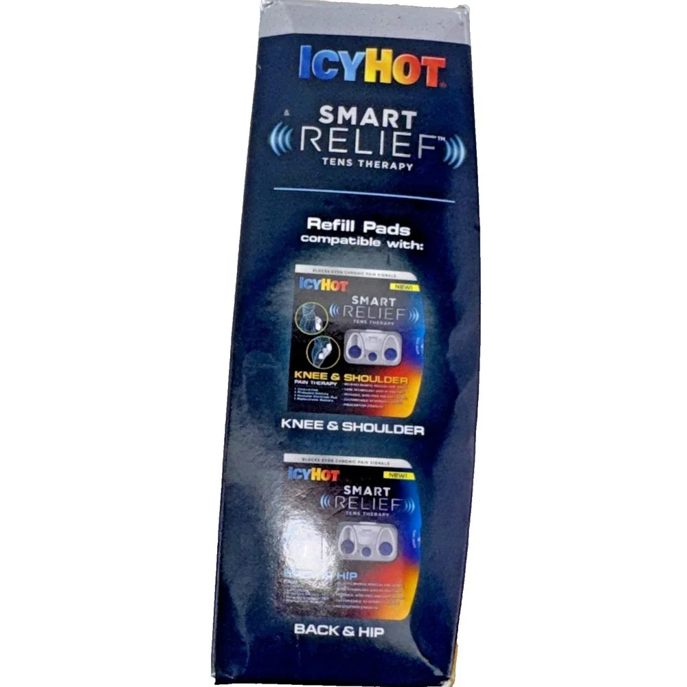 Icy Hot Smart Relief TENS Knee Shoulder Refill Pads 2 Electrodes NOS Discontinue